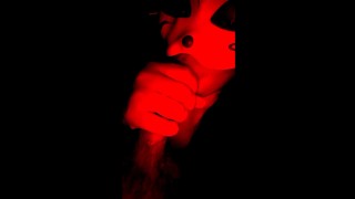 Asian BIG Dick Sucked gently by Pinay Wife