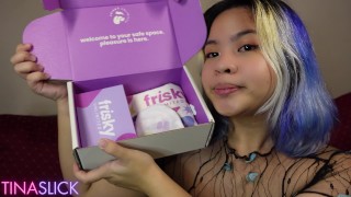 Tina Slick - Cute Creamy Pinay Fucks Herself With Cute Sex Toys (Frisky Ultd)