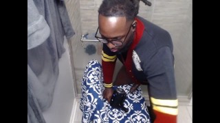 Nutty thruster stroke cumshot