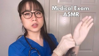 Asian Nurse Medical Exam & Cures Penis -ASMR Face Sitting