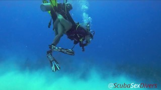 Fucking Under the Sea, Part 2 - DON'T PANIC... We continued the dive and fucked again!