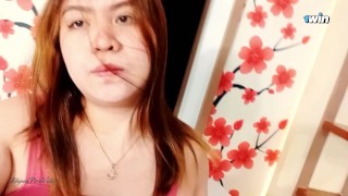 Pinay nag-fifinger habang kavideo call ang isang lucky fan - filipina porn video