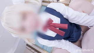 ❤ [Arisuhoricku] Cheating on the famous distributor layer's girlfriend?! Uniform cosplay for "粛sexuality" squeezed ecchi!