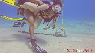 Fucking on SCUBA by a broken dive mooring - Pure Sex Edit - Part 2