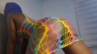 My boss lady stands and shake is beautiful big ass till I cum