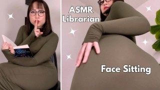 Obey for the Strict Asian Librarian-ASMR Face Sitting- Kimmy Kalani