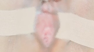 I played with the clitoris using suction, electricity, a massager, and more. 😆🌟It's a shame I coul