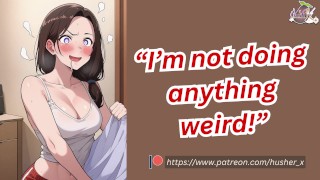 You Catch Your Step-Sis In Your Bed Sniffing Your Sheets [Teasing] [Spicy]