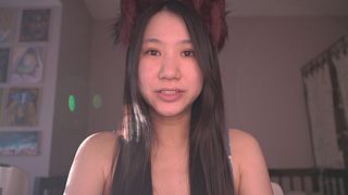 Cute Asian Kitty Cat Girl ASMR - Numbers 25-28