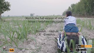 4k thai เย็ดสดนักเรียนคอนแวนต์คาชุดในไร่อ้อย ตื่นเต้นไปหมดรถผ่านไปมาโคตรเสียว แตกใส่หน้าเต็มๆ Part 2