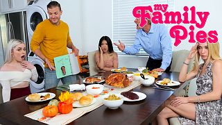 Lulu Chu gets Stuffed like a Thanksgiving Turkey full of Cum