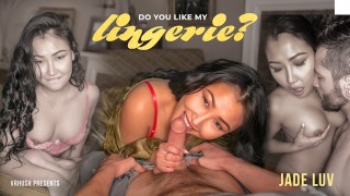 VRHUSH Jade Luv fucked and facialized