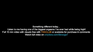 Asian Girlfriend has extreme orgasm while riding black dick high (Audio only)