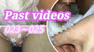 Video of peeing on a diaper Part 6 (0023-0025)