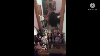 My newly hired hot cunt is like a bitch | Part 1 on her body