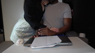 Asian Secretary Has Sex with Client