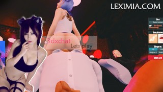 Elle joue à un jeu de cul et elle aime ça  ! elle mouille ! (the fucking putaclic titre)