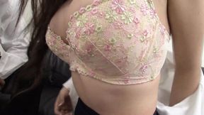 JAPANESE BABE SPREADS LEGS AS PUSSY GETS LICKED BEFORE A