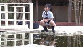 Rough Outdoor Fuckfest: Ignoring resistance, unloading on hairy Japanese brunettes in HD