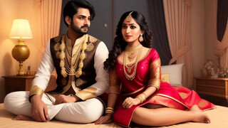 Desi Indian Duo Fuckfest Desi Adorable Duo Toon Orgy