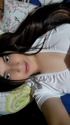 LATINA SENDS A VIDEO TO HER HOT TEACHER