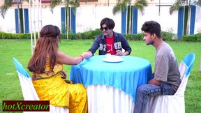 Beautiful Wife shared with Rich Friend! Please Husband Don't mind