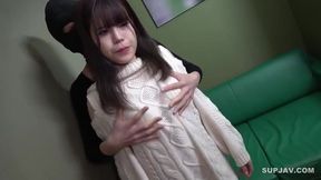 Sweet Jesus, Check Out This Skinny Asian Kitten Teasing in Lingerie, Uncensored Shower POV