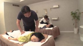 Rinka Natsume's Thick Asian Ass Rubbed Down in HD Uncensored Massage