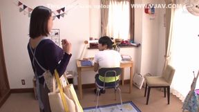 Bound Brunette's Oma Co Struggles with Two Dildos and a DP