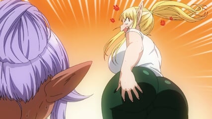 Elf-san Wa Yaserarenai [Fanservice Compilation]