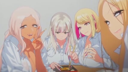 [FULL 60FPS] Oshikake Bakunyuu Gal Harem Seikatsu! EP 1-2 (ALL SEX SCENES) FULL HD! New Hnetai 2025!