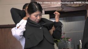 Kinky housewife, Aoi Wajo is playing rough sex games