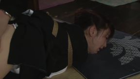 Bound Brunette Widow Moans on Rope &amp; Wax, 10 Horny Sluts Squirm in HD