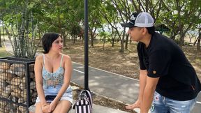 I call my new neighbor to welcome him with a rich and hard fuck until he gets all his juicy milk.