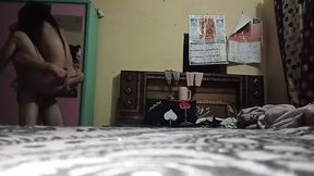 Bhabhi fucked hard in standing position and reverse cowgirl style hard rough sex