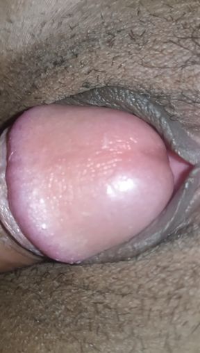 Real Amateur Husband: Slow Growing Erection to Deep Creampie with Wife