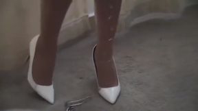 Wife High Heel Removed Tickle