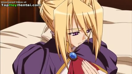 Lovely horny busty blonde gets fucked