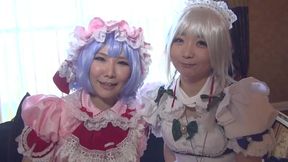 Jap lewd amateur teens stimulant porn clip