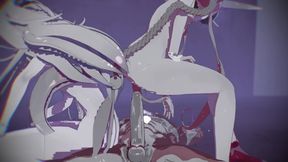 MMD R18 The admiral and Yamakaze and Ekaze have trained him to be a succubus hentai