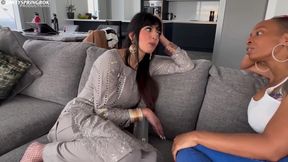 Muslim Wife Cheats on Her Husband with a Black Girl