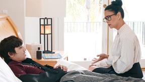 ”Disabled 18yo guy visited by his mature prof Dana Vespoli”