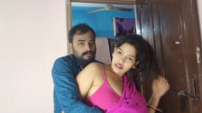 Sexy Bengali bhabhi hot romance kissing scenes and fucking hard with her boyfriend, when her husband was not at home