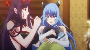 Shameless Hentai babes crazy xxx clip