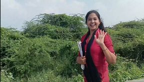 FIRST TIME DESI BEAUTIFUL WITH STRANGER FROM OUTDOOR