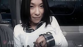 Asian Babe Couldnt Wait To Get Home... Hungry For My Cock