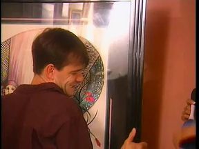 Cute babe getting a deep penetrating fuck from horny stud after a BJ