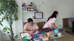 I Reprimand My Student at the Point of a Dick