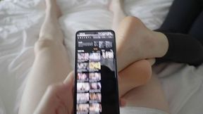 2 Loads For Asian Gym Girl With Pretty Feet And Great Ass - Ziaxbite