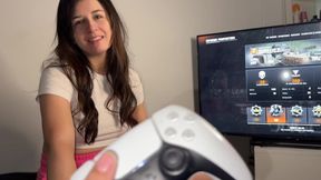 My Stepsister Gets Into My Bed While I Play And We End Up Making The Game Forbidden